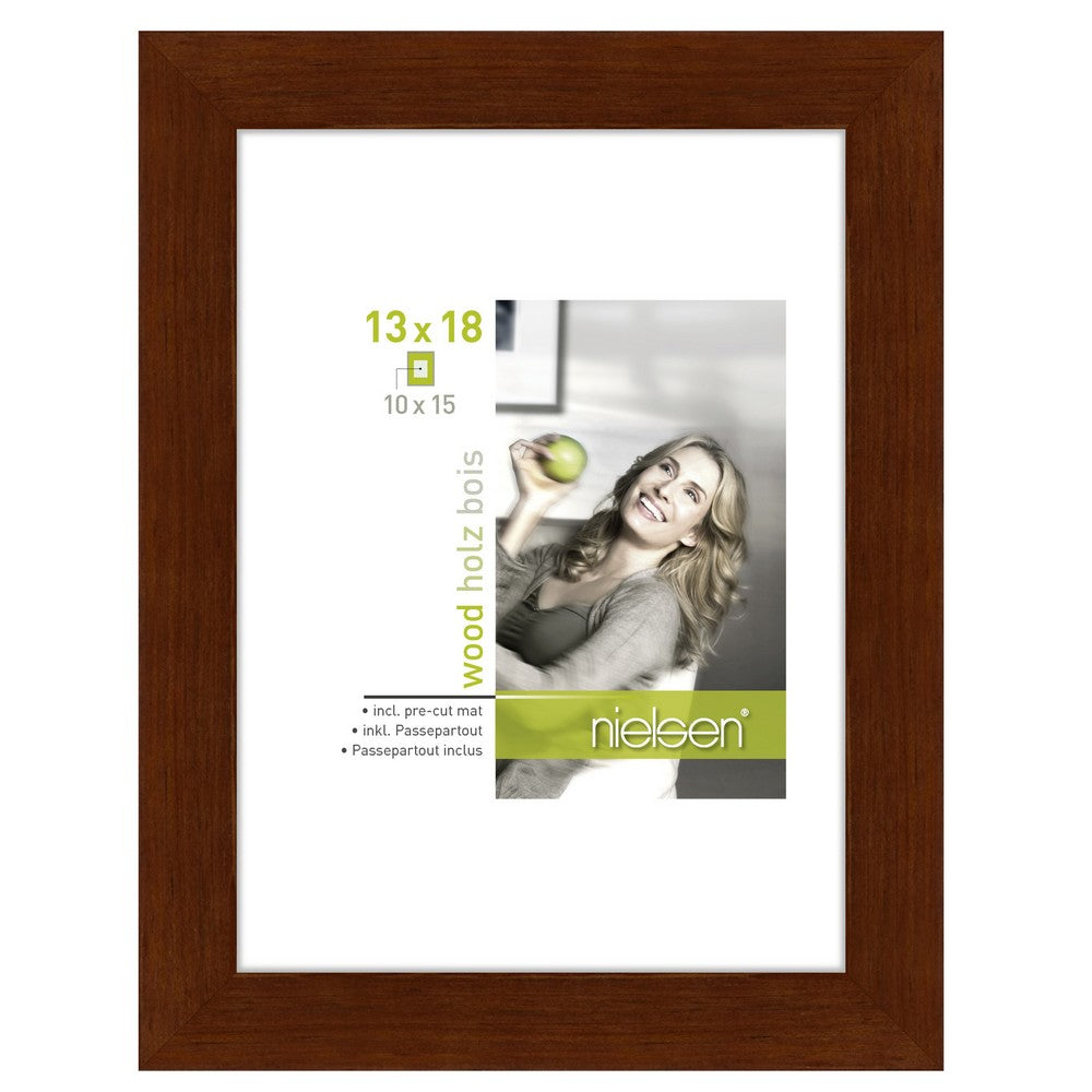 Nielsen Design Nielsen Fotorahmen 8988004 Apollon Wenge 13x18 10x15 cm