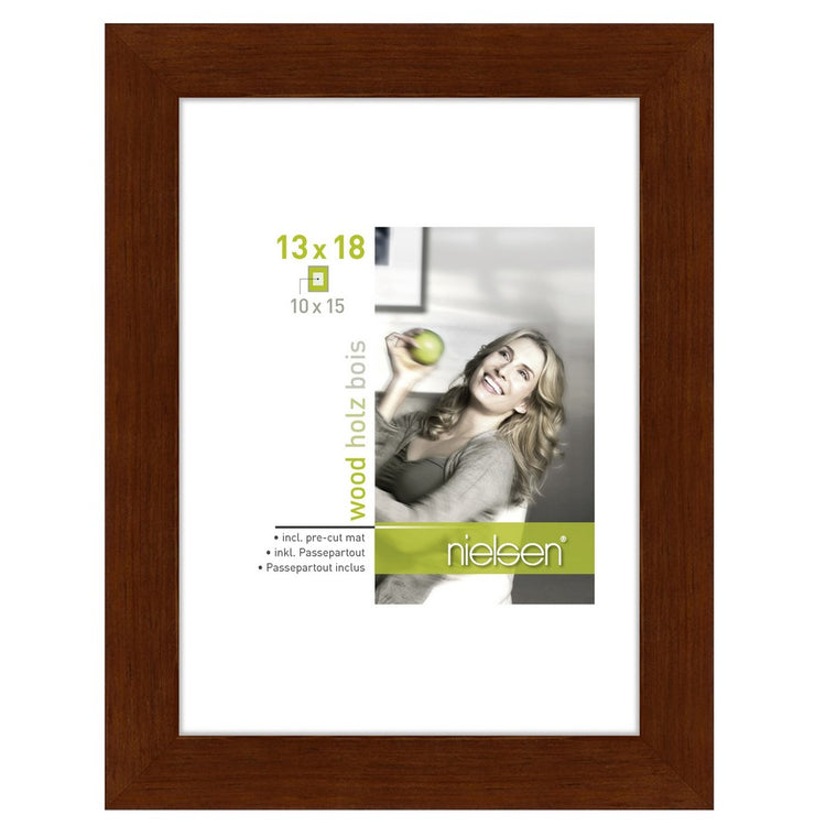 Nielsen Design Nielsen Fotorahmen 8988004 Apollon Wenge 13x18 10x15 cm