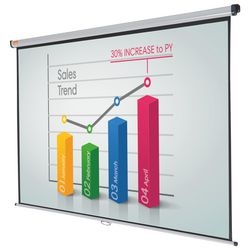 Projektionswand Nobo Wandmontage 4:3 1090x1750mm