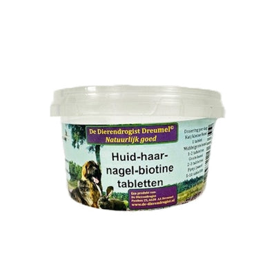 Tierische Drogistin-Haut-Haar-Nagel-Biotin-Tabletten