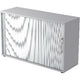 Bach Rolltorschrank Hammerwerk Matrix 200 x 40 x 74,8 cm Grau, Silber
