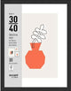 Nielsen Design Nielsen Fotorahmen 3230201 Holz 19 schwarz 30x40 cm