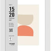 Nielsen Design Nielsen Fotorahmen 3217202 Holz 19 weiß 15x20 cm