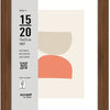 Nielsen Design Nielsen Fotorahmen 3217205 Holz 19 Walnuss 15x20 cm