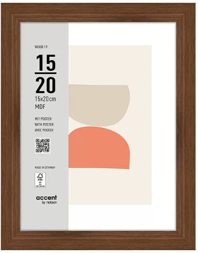 Nielsen Design Nielsen Fotorahmen 3217205 Holz 19 Walnuss 15x20 cm