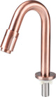 Differnz Brunnenhahn gebogen 19cm Rotkupfer