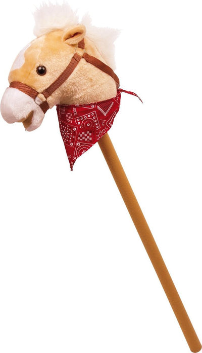Kleiner Fuß Holz Hobby Pferd Rocky, 80 cm
