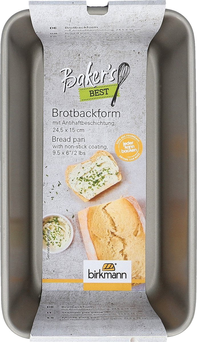 Rbv Birkmann Birkmann Bakers beste Brotform – 24,5 x 14,5 x 6,5 cm