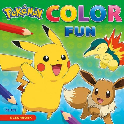Deltas Pokemon Color Fun Malbuch