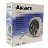 Airmate-Boxventilator + 8-Stunden-Timer mit Fernbedienung