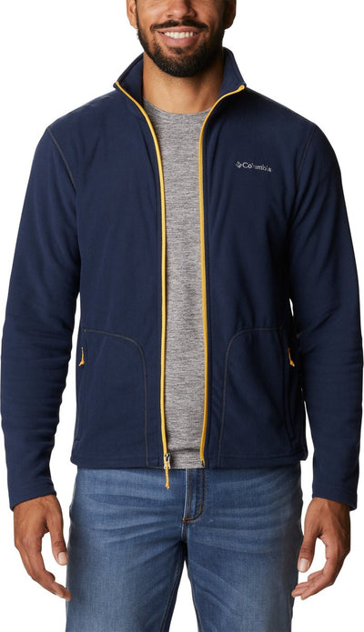 Columbia Fast Trek™ Light Full Zip Fleece Fleecejacke Herren – Fleecejacke mit durchgehendem Reißverschluss – Fleeceweste – Blau – Größe XXL