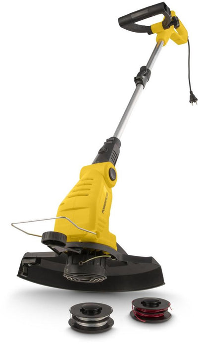 Powerplus Elektro-Rasentrimmer POWXG30031 – 450 W und 300 mm ø, 2-in-1-Gartengerät als Rasentrimmer und Kantenschneider für Ihren Garten