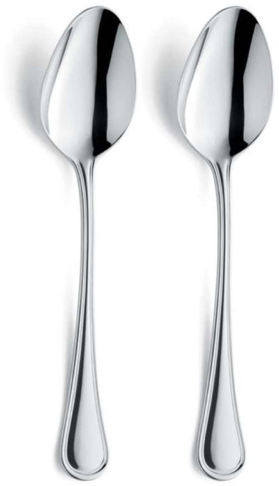 Amefa Haydn – 2-teiliges Tafellöffel-Set – Hochglanz – silberfarben