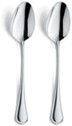Amefa Haydn – 2-teiliges Tafellöffel-Set – Hochglanz – silberfarben