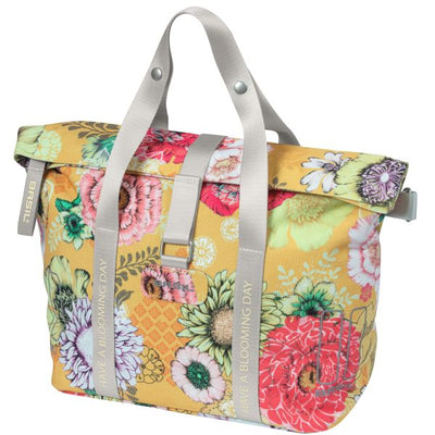 Basilikum Bloom Field Fahrradhandtasche - langlebig, kompakt, gelb