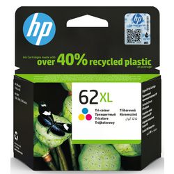 Tintenpatrone HP C2P07AE Nr62XL Cyan Magenta Gelb