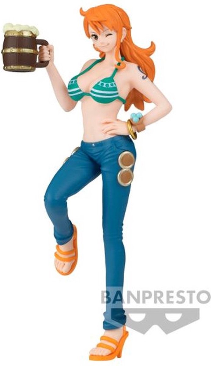 Banpresto Co., Ltd. ein Stück - es ist ein Bankett!! - Nami-Statue 16 cm