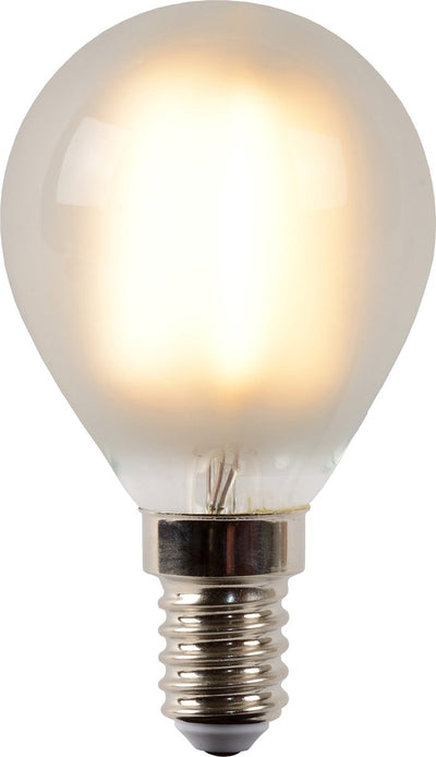 Lucide p45 - Filamentlampe - ø 4,5 cm - LED dimmbar - E14 - 1x4W 2700K - matt