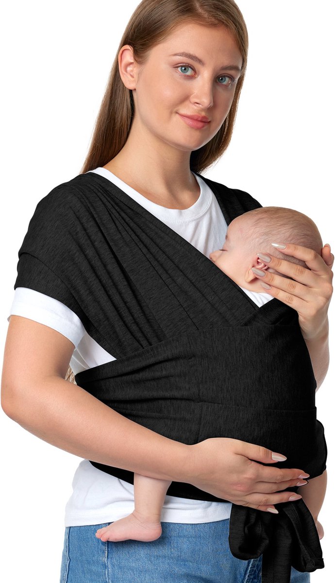 Momcozy easy-wear – Babytragetuch – X-Form – freihändig – geeignet für Babys bis Kleinkinder