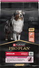 Pro Plan Purina® ® Sensitive Skin Medium Adult – Trockenfutter für Hunde – Lachs – 10 kg