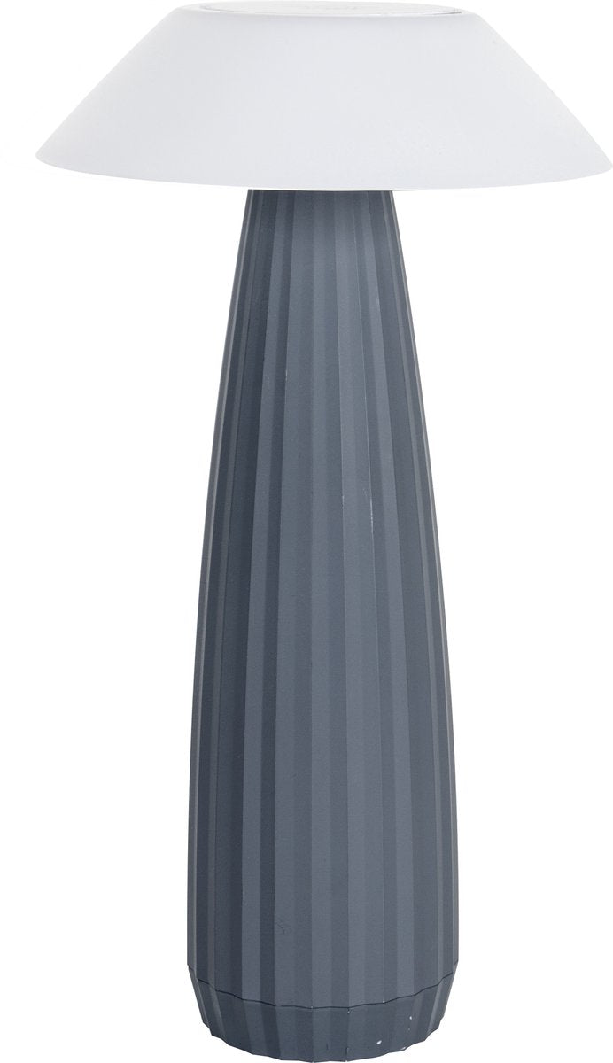 Bo-camp - Tischlampe - Sterope - Grau - wiederaufladbar - 100 Lumen