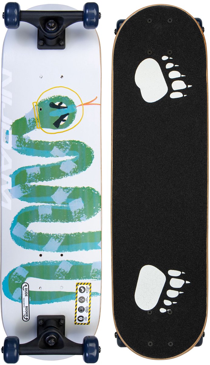 Nijdam Rookie Skateboard – Anfänger Skateboard – sssskateme