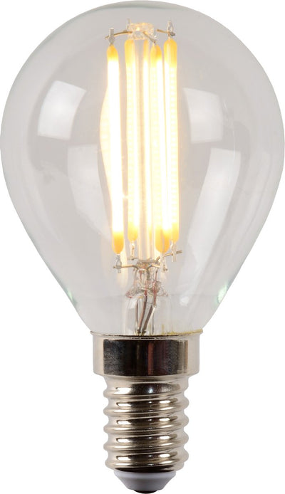 Lucide p45 - Glühlampe - ø 4,5 cm - LED dimmbar - E14 - 1x4W 2700K - transparent