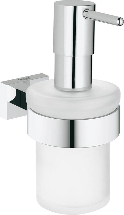 Grohe Essentials Würfelhalter mit Seifenspender – Chrom – 160 ml – 40756001