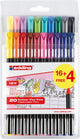 Edding e-1200-20s Filzstifte, 20er-Set, Modell 1200, Farben: 1-12, 14, 17, 19, 20, 58, 83, 87, 88