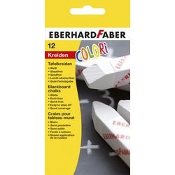 Tafelkreide Faber-Castell Eberhard Faber Colori weiß 12 Stück