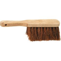 Handkehrmaschine aus Kokosnuss mit flacher Haube
