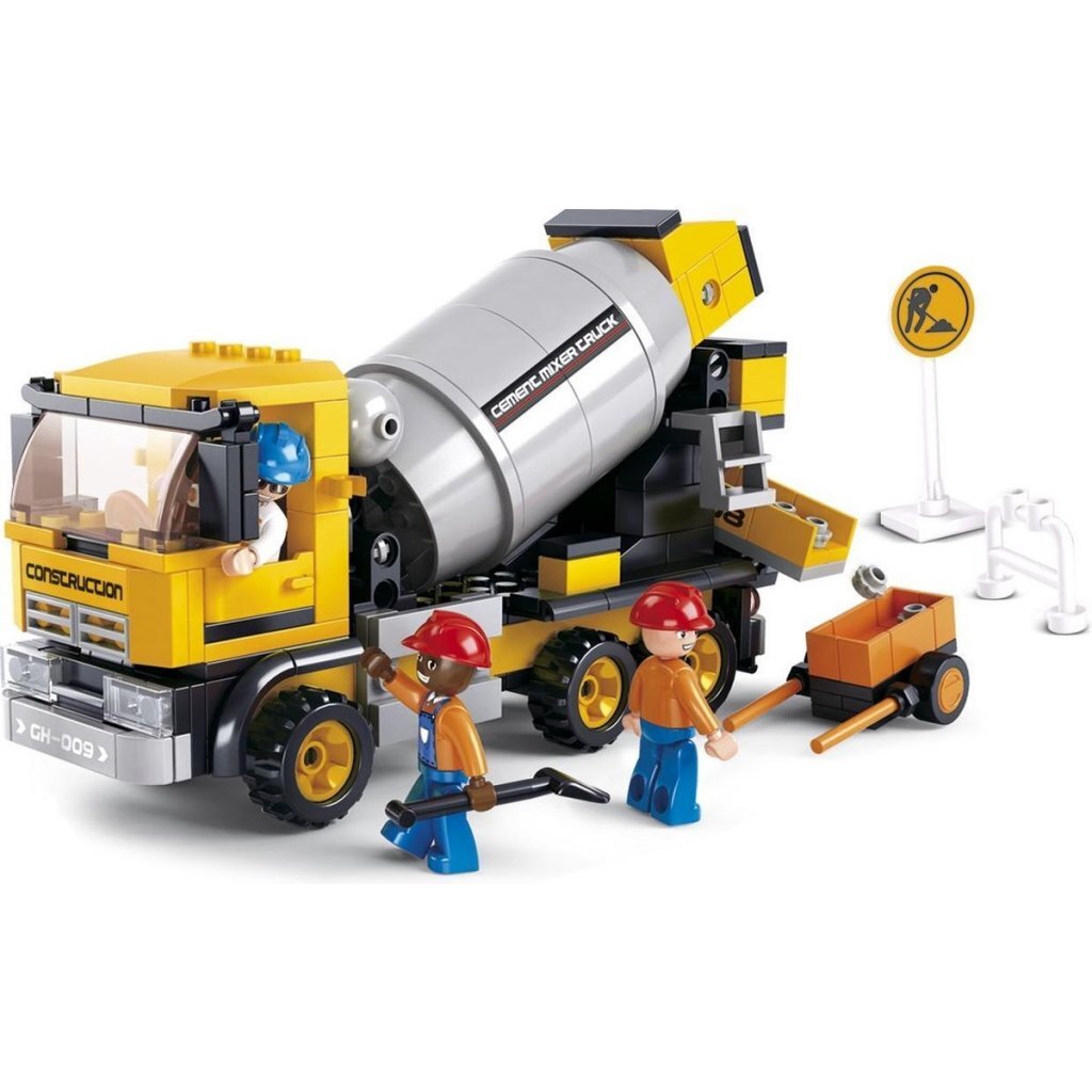 Sluban Town Construction Zement Wagen