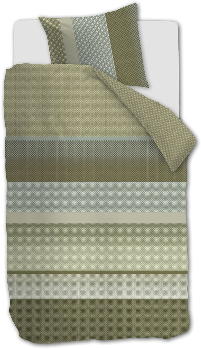 Bettwäschehaus Marthe Bettbezug – Einzelbett – 140 x 200 220 cm – grün
