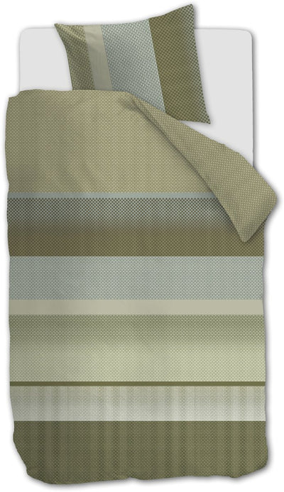 Bettwäschehaus Marthe Bettbezug – Einzelbett – 140 x 200 220 cm – grün