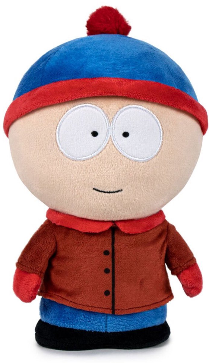 South Park Stan – Plüsch-Kuscheltier 27 cm [Spielzeug-Kuschelpuppe für Kinder Jungen Mädchen | Cartoon-Waren | Kenny, Cartman, Stan, Kyle South Park South Park
