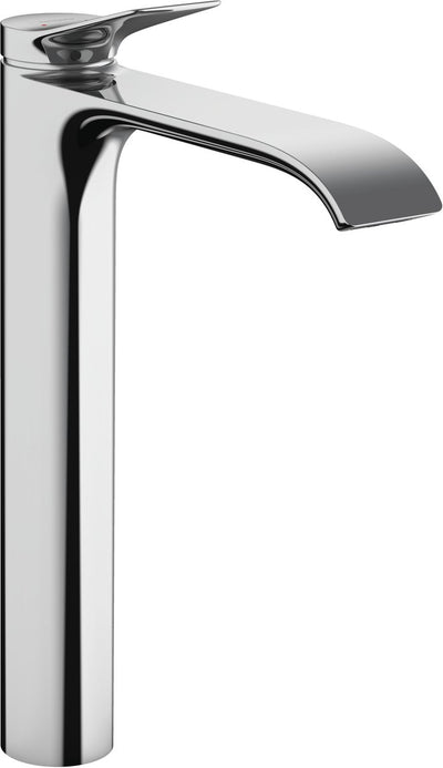 Hansgrohe vivenis – Waschtisch-Mischbatterie – Einhebelbedienung – ohne Ablaufgarnitur – Größe 210 mm – schwenkbarer Auslauf – Chrom