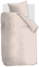 Ambiante-Uni-Bettbezug aus Baumwolle – Einzelbett – 140 x 200 220 cm – hellrosa
