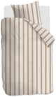 Vtwonen Fun Stripe Bettbezug – Einzelbett – 140 x 220 cm – Natur