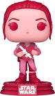 Funko Star Wars Sammelfigur Valentines Pop! Star Wars Rey 9 cm rosa