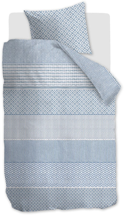 Riviera Maison Rivièra Maison Francesco Bettbezug – Einzelbett – 140 x 200 220 cm – Blau