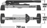 Wolfcraft Wolfcraft Vinylen Laminatschneider VLC 1000 - afbeelding 2