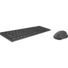 Rapoo 9700m Wireless Multimode Blade Combo Set Dunkelgrau QWERTY Us