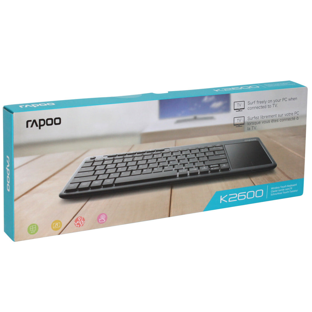 Rapoo Rapoo Keyboard Touchpad Grau 2600