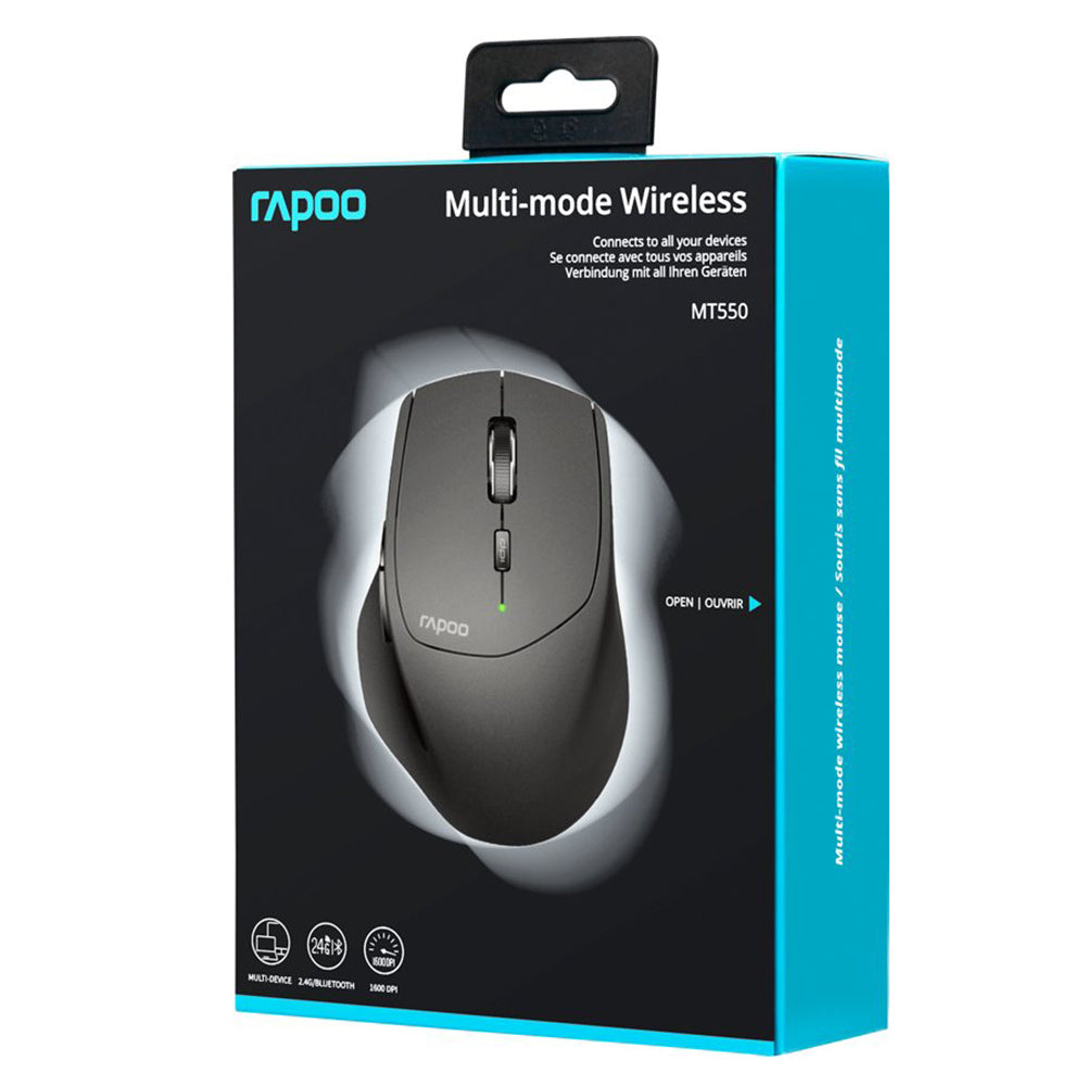 Rapoo Rapoo Maus MM Tri-mod schwarz MT550