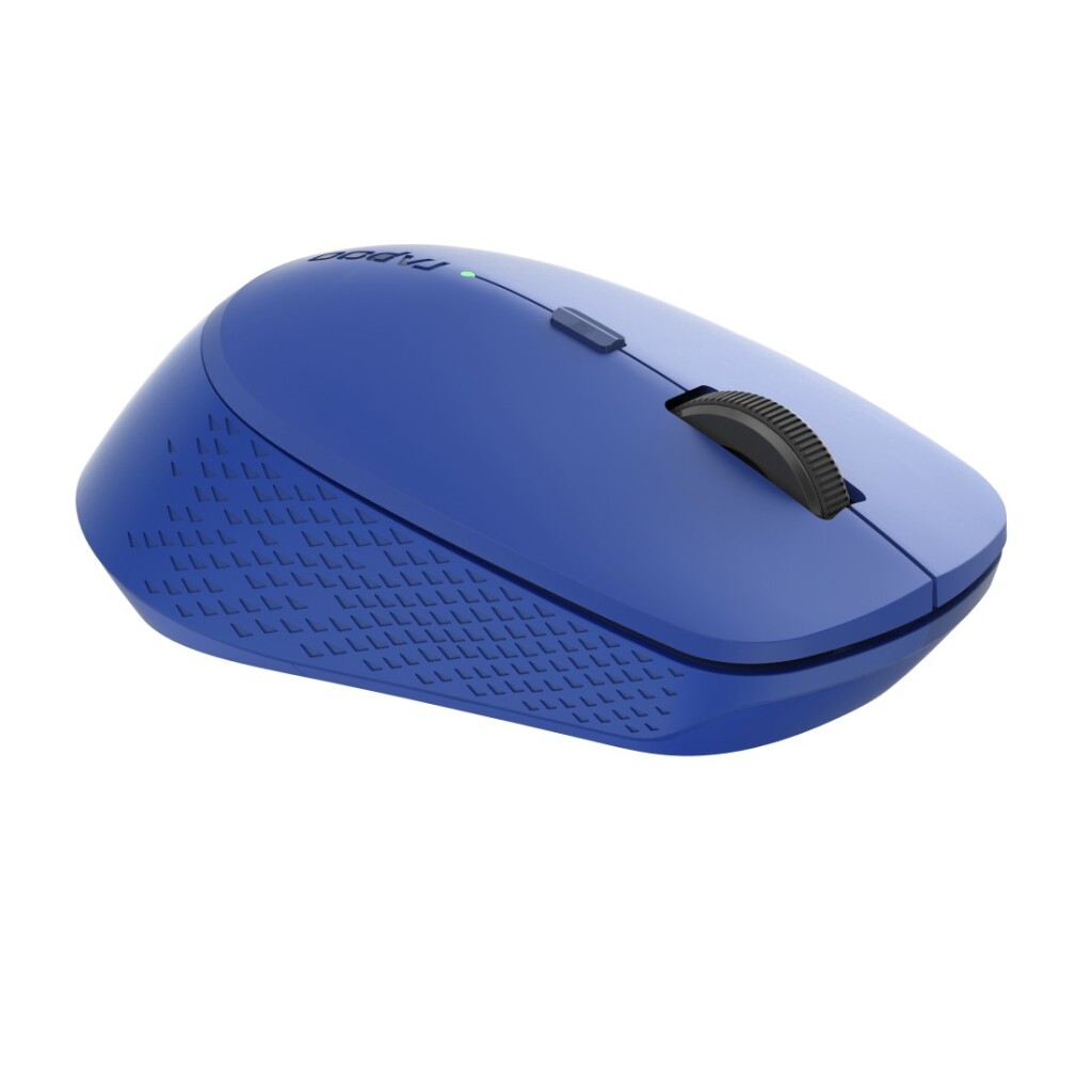 Rapoo m300 lautlose kabellose optische Multimode-Maus blau