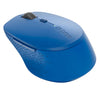 Rapoo m300 lautlose kabellose optische Multimode-Maus blau
