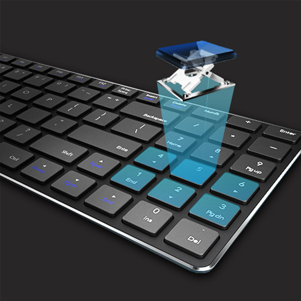 Rapoo Rapoo Keyboard MM Slim Black E9100m