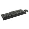 Rapoo 8200T Multimodus Wireless Desktop Combo Set Black QWERTY Us