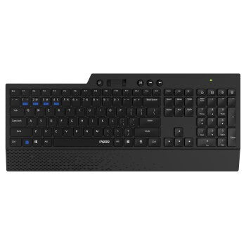 Rapoo 8200T Multimodus Wireless Desktop Combo Set Black QWERTY Us