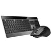 Rapoo Rapoo 9900m Wireless Ultra-Slim Multi-Fashion Desk Set Onion Black